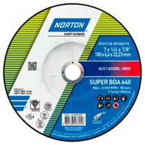 Disco de Desbaste Norton Super BDA640, 180 x 6,4 x 22,23 mm