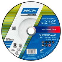 Disco de Desbaste Norton Super BDA640, 230 x 6,4 x 22,23 mm