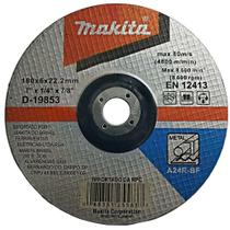 Disco de Desbaste para Aço 180mm Makita D-19853 Disco de Desbaste para Aço 180mm Makita D-19853