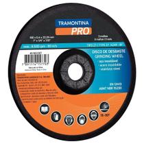 Disco De Desbaste Para Aço Inox 9" Tramontina Pro Tramontina Disco De Desbaste Para Aço Inox 9" Tramontina Pro Tramontina