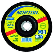 Disco de Desbaste para Metal 7" Norton 177,8x6,4x22,22mm - BDA640