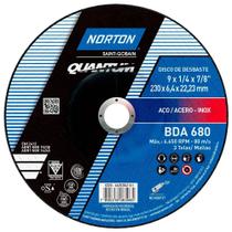 Disco De Desbaste Quantum 230x6,4x22,23mm Norton BDA680 66252841161