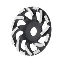 Disco De Desbaste Segmentado De Diamante Preto De 5 Polegadas Com Eixo De 7/8 Polegadas Para Remoção