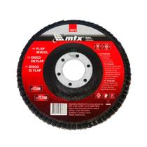 DISCO DE DESBASTE TIPO FLAP DE GRÃO 40 DE 115x22 MM DA MTX DISCO DE DESBASTE TIPO FLAP DE GRÃO 40 DE 115x22 MM DA MTX
