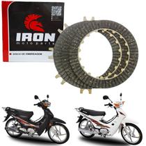 Disco de embreagem 3 pçs iron shineray phoenix 50 gold + jet 50 50+ 125