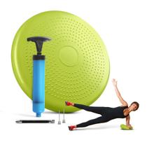 Disco de equilíbrio inflável Balance Cushion e bomba - Verde - Pista e Campo