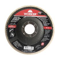 Disco De Feltro 4.1/2 Para Polimento Worker