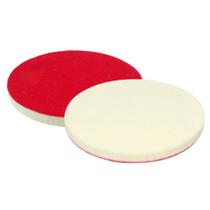 Disco de Feltro Boina Polimento de Vidros com Fecho Aderente 5 Polegadas 125mm