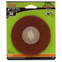 Disco de fibra Ali Industries 3063 4" 36 Grit, pacote com 3 Disco de fibra Ali Industries 3063 4" 36 Grit, pacote com 3