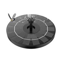 Disco De Fonte Solar 3.5W Com 6 Bicos, Bomba De Fonte Poderosa Para Decoração Externa E Design DIY