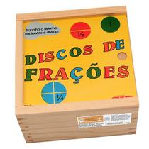 Disco de frações com 55 peças - carimbrás - 36