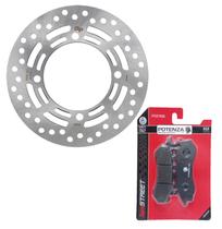 Disco de Freio Dianteira Pcx 150 Combi Brake + Pastilhas Potenza Disco de Freio Dianteira Pcx 150 Combi Brake + Pastilhas Potenza