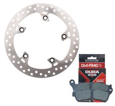 Disco de Freio Dianteiro Cb 250f Twister Combi Brake 2018 A 2022 + Pastilhas Diafrag Disco de Freio Dianteiro Cb 250f Twister Combi Brake 2018 A 2022 + Pastilhas Diafrag