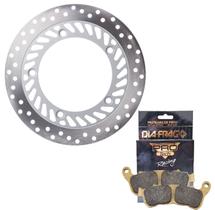 Disco de Freio Dianteiro Cb 300r Abs 2009-2015 + Pastilhas Diafrag Pro Tech (Metálica) Disco de Freio Dianteiro Cb 300r Abs 2009-2015 + Pastilhas Diafrag Pro Tech (Metálica)
