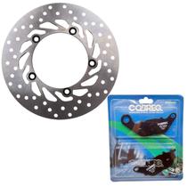 Disco de Freio Dianteiro Factor 150 2013 A 2015 + Pastilhas Cobreq Disco de Freio Dianteiro Factor 150 2013 A 2015 + Pastilhas Cobreq