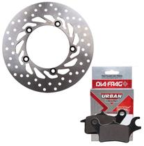 Disco de Freio Dianteiro Factor 150 / Fazer 150 2016 A 2022 + Pastilhas Diafrag