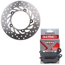 Disco de Freio Dianteiro Fazer 150 2013 A 2015 + Pastilhas Diafrag Disco de Freio Dianteiro Fazer 150 2013 A 2015 + Pastilhas Diafrag