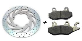 Disco de Freio Dianteiro Fazer 250 2005-2015 + Pastilha Vaz Disco de Freio Dianteiro Fazer 250 2005-2015 + Pastilha Vaz