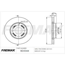 Disco de freio Dianteiro Ford Focus 2000 a 2010 FREMAX Disco de freio Dianteiro Ford Focus 2000 a 2010 FREMAX