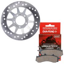 Disco de Freio Dianteiro Nxr 160 Bros 2018 A 2024 Combi Brake Pastilhas Diafrag