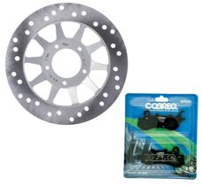 Disco de Freio Dianteiro Nxr 160 Bros Combi Brake + Pastilhas Cobreq Disco de Freio Dianteiro Nxr 160 Bros Combi Brake + Pastilhas Cobreq