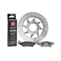 Disco De Freio Dianteiro + Pastilha Honda Biz 125 2006 a 2017
