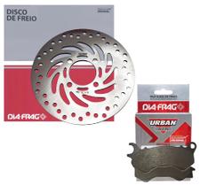 Disco de Freio Dianteiro Pcx 150 Sem Abs 2013-2018 + Pastilhas Diafrag Disco de Freio Dianteiro Pcx 150 Sem Abs 2013-2018 + Pastilhas Diafrag