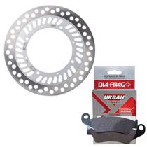 Disco de Freio Dianteiro Tornado 250 Crf 230 Com Pastilhas Diafrag Disco de Freio Dianteiro Tornado 250 Crf 230 Com Pastilhas Diafrag