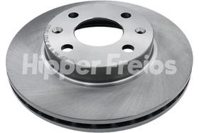 Disco de Freio Dianteiro Ventilado Civic 1991 até 1998 Hipper Freios HF 701