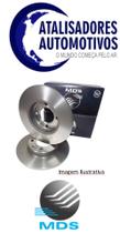 Disco De Freio Dianteiro ventilado Tempra/tipo 1.6/2.0- MDS D25