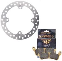 Disco de Freio Dianteiro Xre 300 Abs 2009-2018 + Pastilhas Diafrag Pro Tech Racing (Metálica) Disco de Freio Dianteiro Xre 300 Abs 2009-2018 + Pastilhas Diafrag Pro Tech Racing (Metálica)