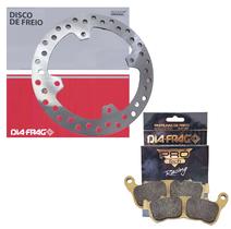 Disco de Freio Dianteiro Xre 300 Abs 2009 A 2018 + Pastilhas Diafrag Pro Tech Racing (Metálica) Disco de Freio Dianteiro Xre 300 Abs 2009 A 2018 + Pastilhas Diafrag Pro Tech Racing (Metálica)