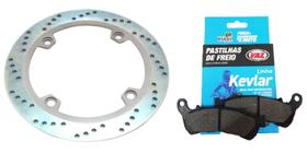 Disco de Freio Dianteiro Xre 300 Abs 2009 A 2018 + Pastilhas Vaz Disco de Freio Dianteiro Xre 300 Abs 2009 A 2018 + Pastilhas Vaz