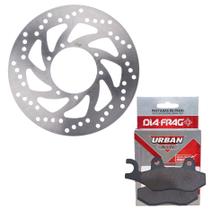 Disco de Freio Dianteiro Xtz 250 Lander / Xtz 250 Teneré Até 2015 + Pastilhas Diafrag Disco de Freio Dianteiro Xtz 250 Lander / Xtz 250 Teneré Até 2015 + Pastilhas Diafrag