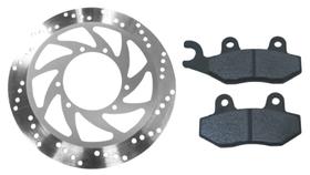 Disco de Freio Dianteiro Xtz 250 Teneré / Xtz 250 Lander Até 2015 + Pastilhas Ecopads Vaz Disco de Freio Dianteiro Xtz 250 Teneré / Xtz 250 Lander Até 2015 + Pastilhas Ecopads Vaz