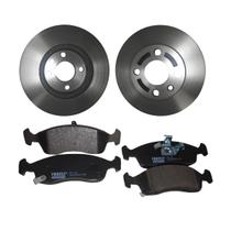 Disco de Freio Fremax Ventilado + Pastilha de Freio Dianteira Fras-le Onix 1.4 2014 A 2019