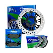 Disco De Freio Pastilha Patim Honda Fan 160 2019/23 Cobreq