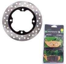 Disco de Freio Traseiro Cb 250f Twister 2016-2022 + Pastilhas Potenza