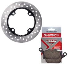 Disco de Freio Traseiro Cb 300 Sem Abs 2009-2015 + Pastilhas Diafrag Disco de Freio Traseiro Cb 300 Sem Abs 2009-2015 + Pastilhas Diafrag