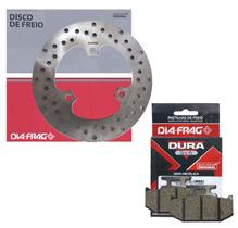 Disco de Freio Traseiro Lander 250 / Tenere 250 / Crosser 150 + Pastilhas Diafrag Disco de Freio Traseiro Lander 250 / Tenere 250 / Crosser 150 + Pastilhas Diafrag