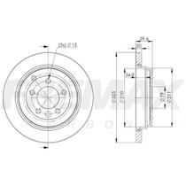 Disco de freio Traseiro Range Rover Sport I 2005 a 2009 Disco de freio Traseiro Range Rover Sport I 2005 a 2009