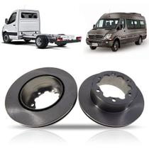 Disco de freio traseiro ventilado par mercedes benz sprinter 415 515 rodado duplo 2012 a 2017 Disco de freio traseiro ventilado par mercedes benz sprinter 415 515 rodado duplo 2012 a 2017