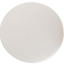 Disco de Isopor 18cm para Bolos e Pizzas Brotinho. Pacote com 100 Unidades