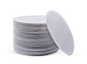 Disco de Isopor EPS 23cm Totalplast TDI23 2 Pacotes com 200 Unidades Total 400