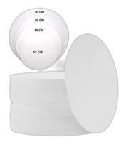 Disco De Isopor Para Pizza 15Cm Ultra Fardo Com 400 Unidades