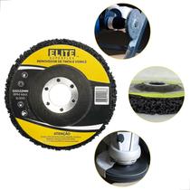 Disco De Limpeza Flap remuver Removedor de tintas vernizes pintura em metal e madeira Lixadeira