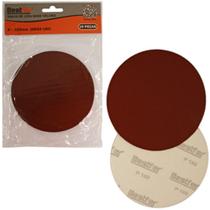 Disco de lixa 125mm 5'' grao 100 10 pecas na solapa - Bestfer