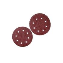 DISCO DE LIXA 125MM COM tiras autocolantes PERFURADO THOMPSON - GRAO 40