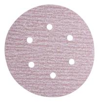 DISCO DE LIXA 152,4MM RED COM tiras autocolantes 6 FUROS G-342 ALCAR - GRAO 120 DISCO DE LIXA 152,4MM RED COM tiras autocolantes 6 FUROS G-342 ALCAR - GRAO 120