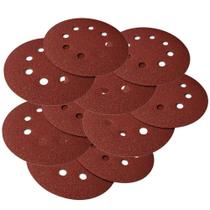 Disco De Lixa 180mm Grão 180 Lixadeira Com 10pçs